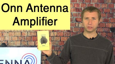 Position the antenna on the wall, on a shelf flat, or upright with included stand for applicable models. . Onn antenna amplifier installation